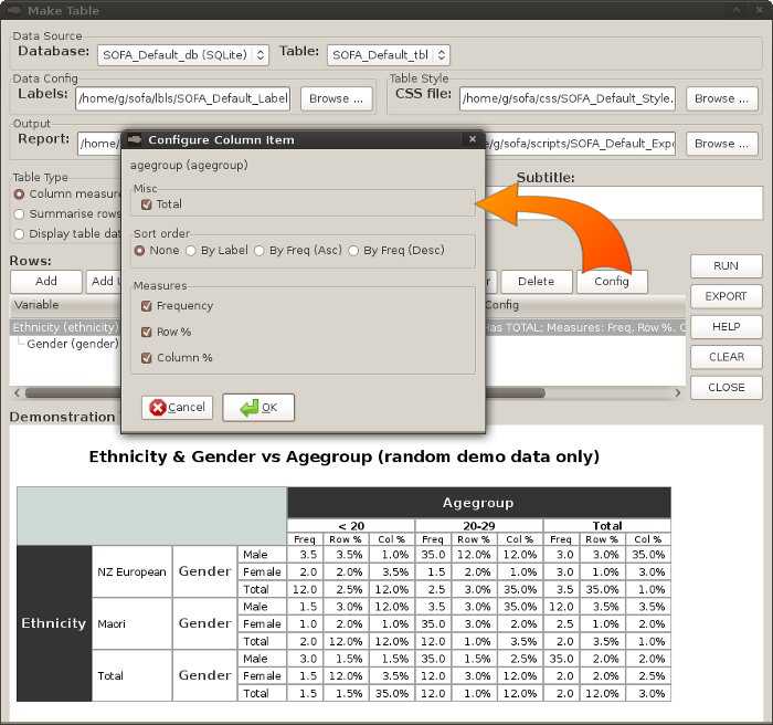Making Complex Nested Tables